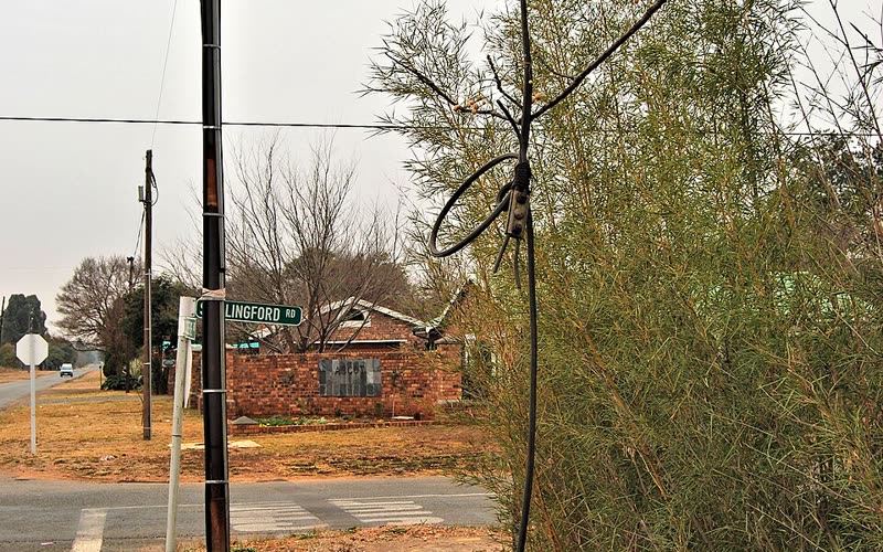 Damaged cable infrastructure