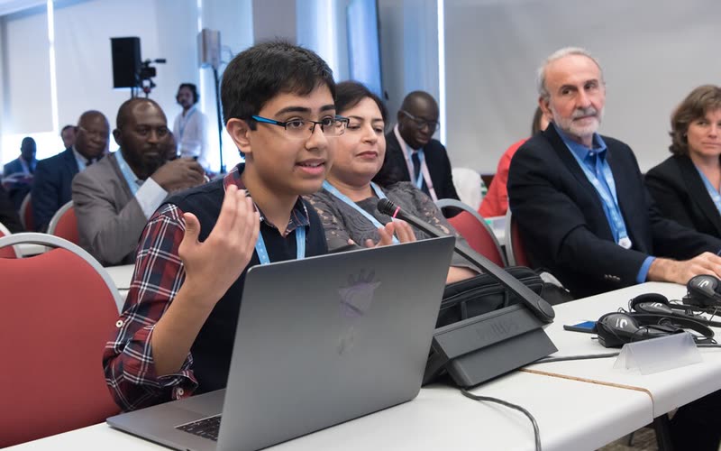 Young people building digital skills